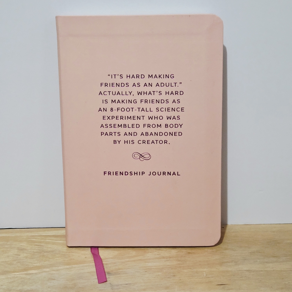 *4 for $30* Pink Friendship Journal for Adults - Self Help